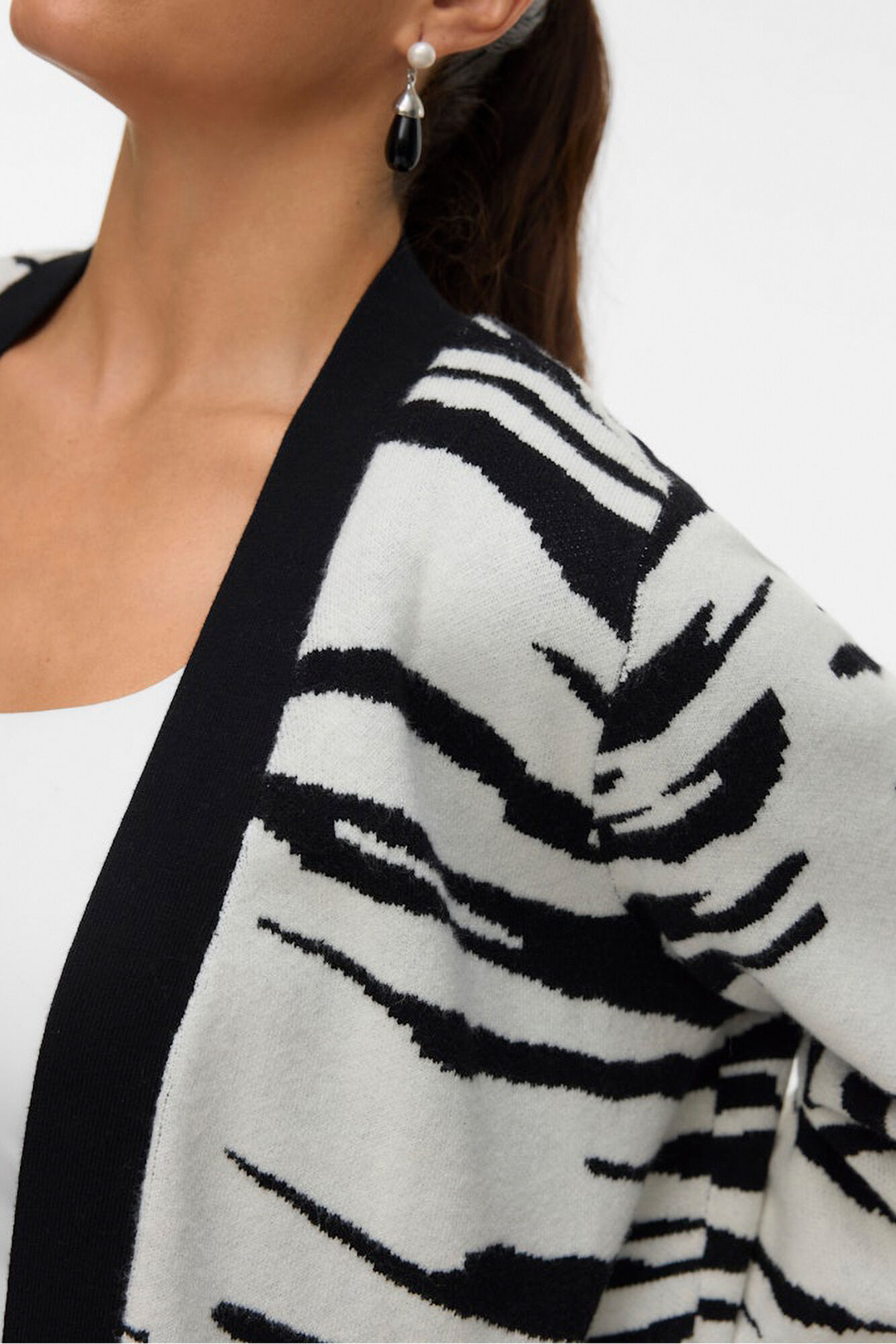 Vero Moda Curve Casaco de malha de malha curva