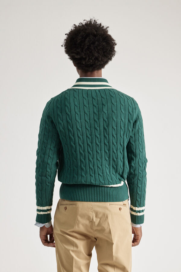 PuroEGO camisa de críquete  Verde