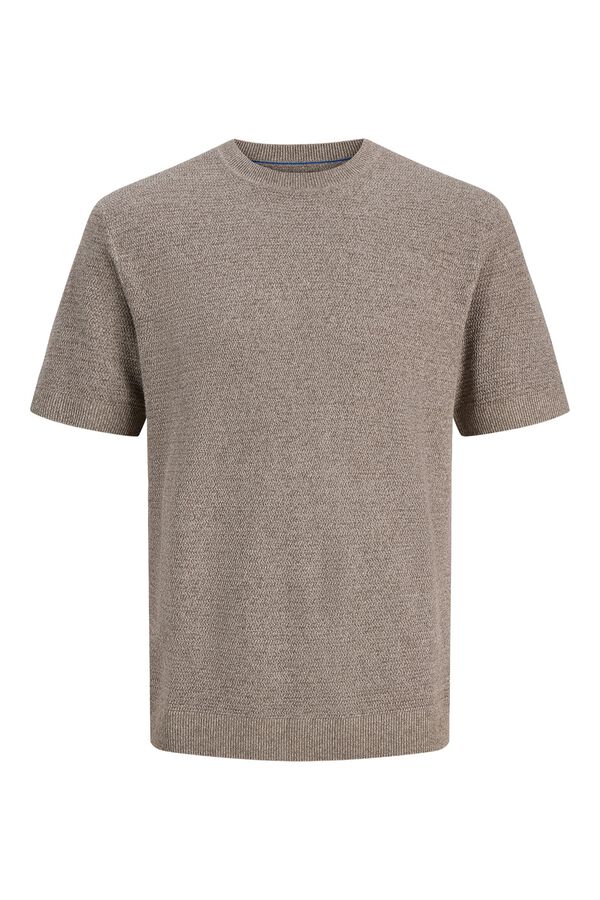 Jack & Jones Camisola em malha com textura Cinzento