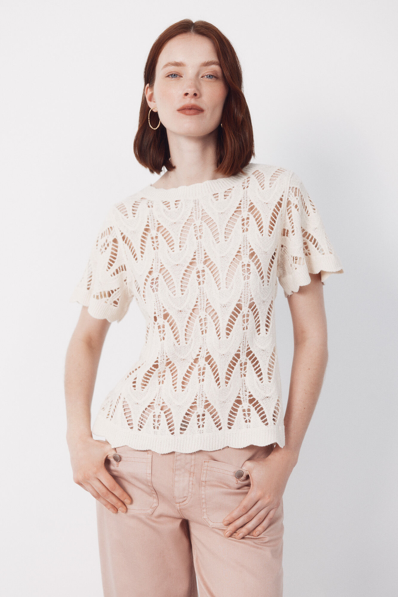 Cortefiel Top de crochet