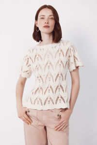 Cortefiel Crochet top