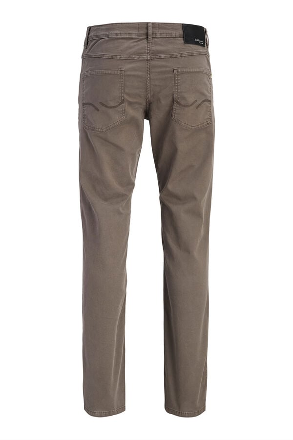 Jack & Jones Cal&ccedil;as b&aacute;sicas regulares Castanho