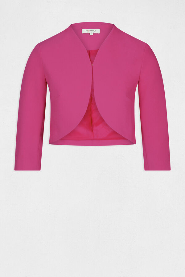 Morgan Straight jacket with 3/4 sleeves Fuchsia