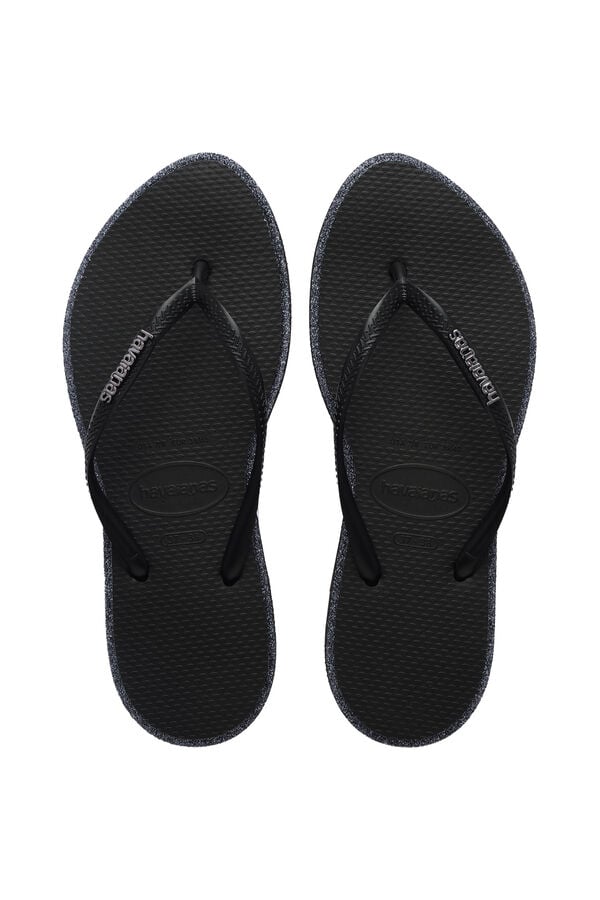 Havaianas Glitter Slim Point sandals Black