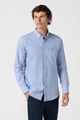 Williot Camisa aos quadrados Azul