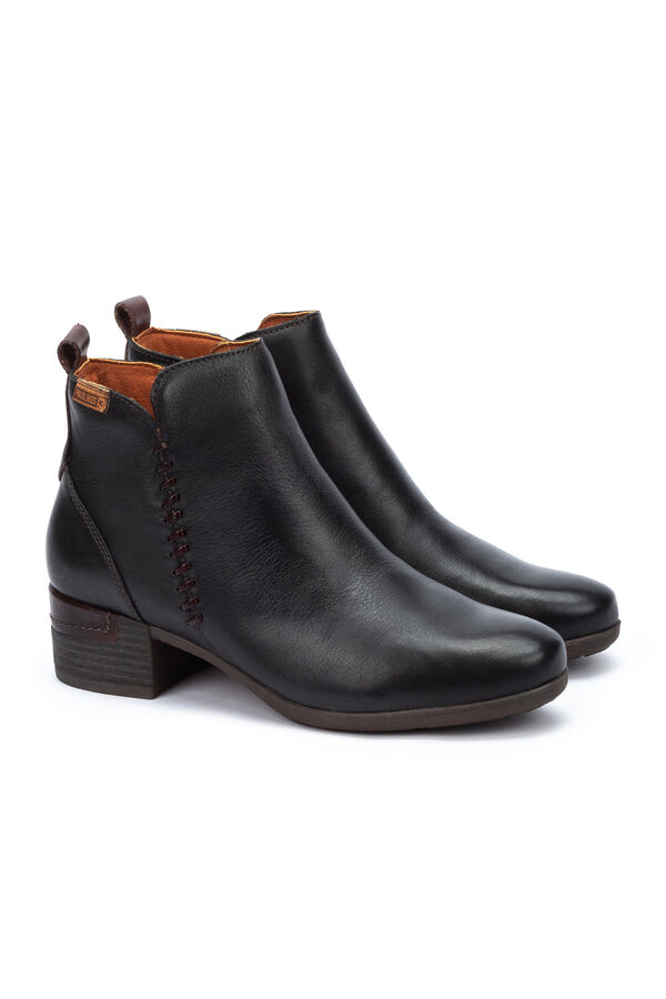 Cortefiel Málaga ankle boot Black