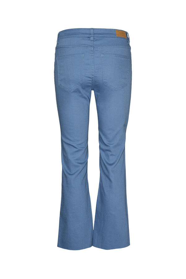 Cortefiel Bell-bottom jeans Blue