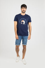 Privata Camiseta manga corta Azul marino