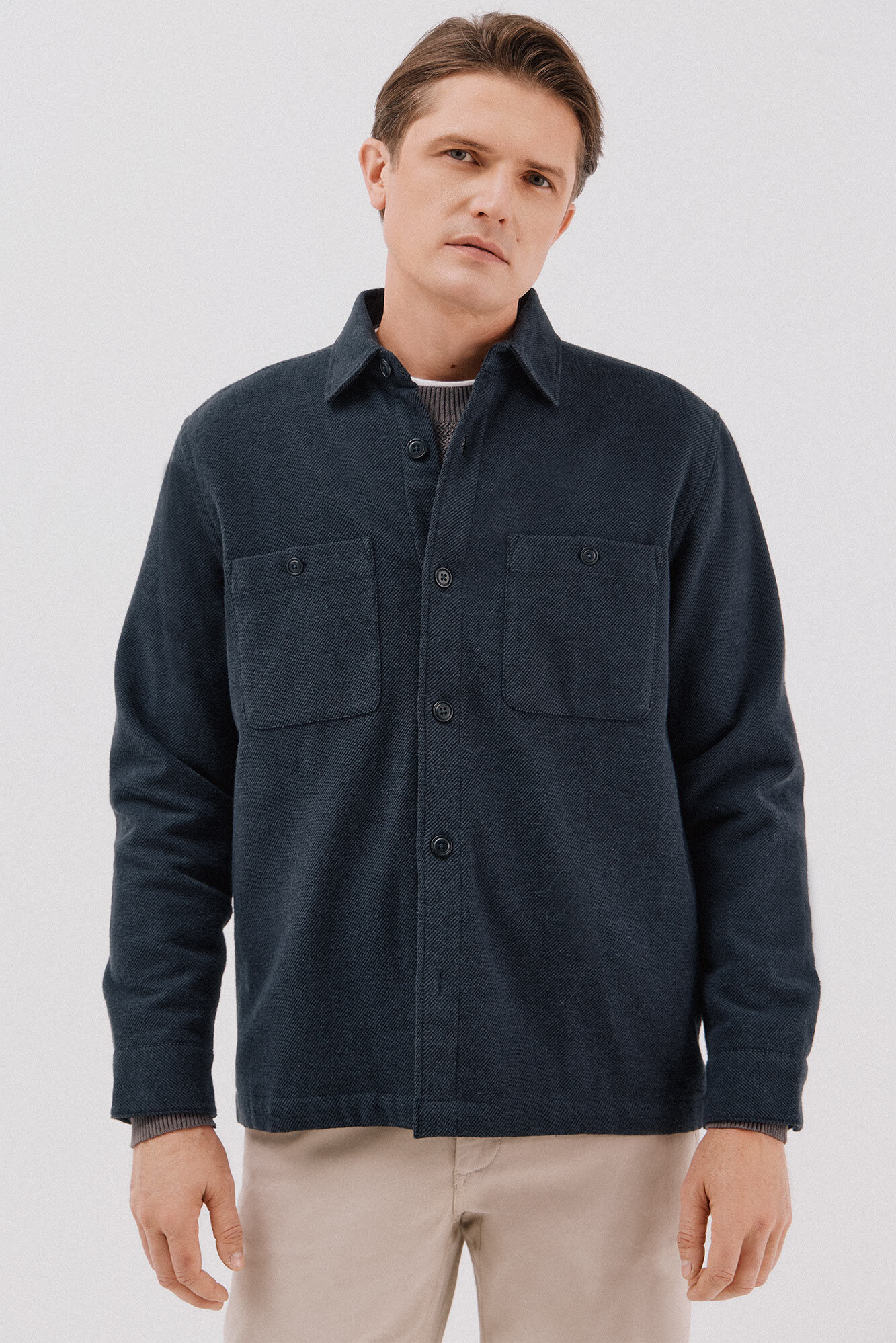 Cortefiel Quilted overshirt