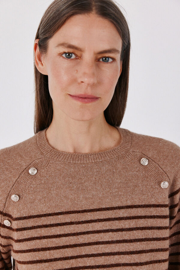 Cortefiel Soft touch jumper Camel