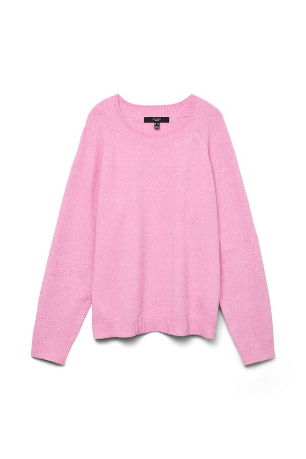 Vero Moda Curve Camisola de malha soft touch Subiu
