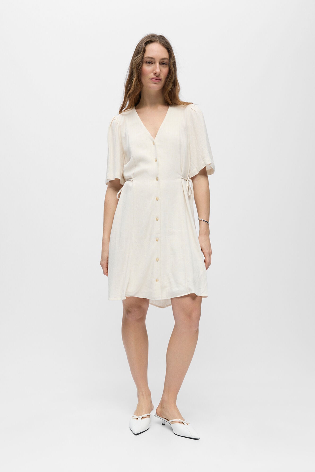 Object Vestido corto lino