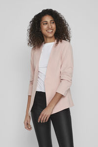 Cortefiel 3/4-length sleeved blazer Pink