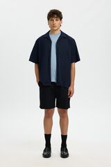 Selected Short sleeve shirt Navy
