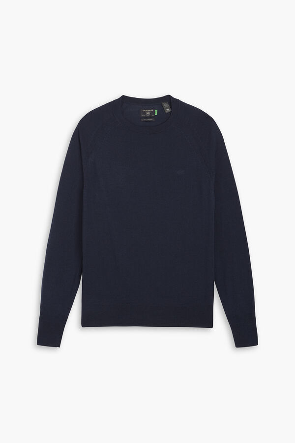 Cortefiel Classic sweatshirt Navy