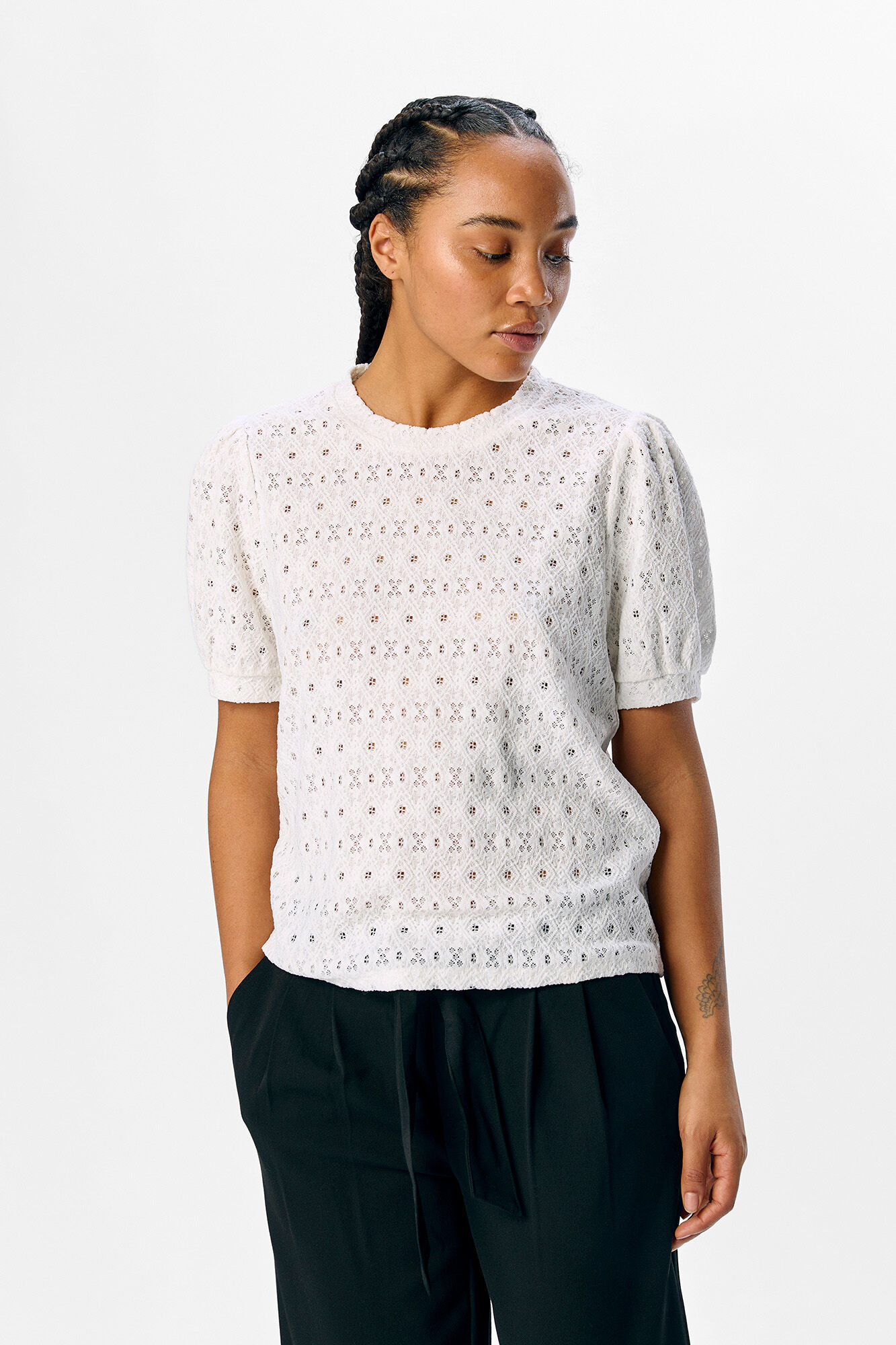 Object Top estrutura manga curta