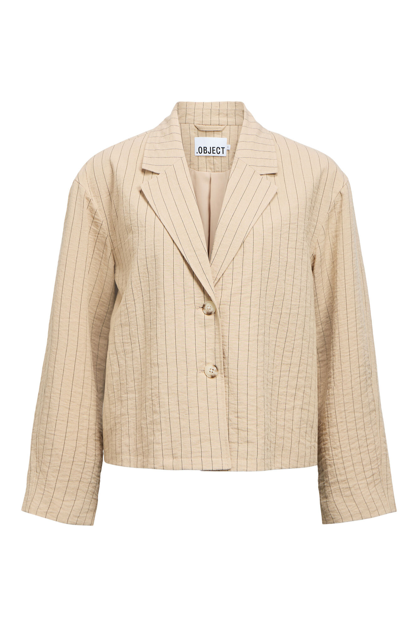 Object Blazer leve &agrave;s riscas