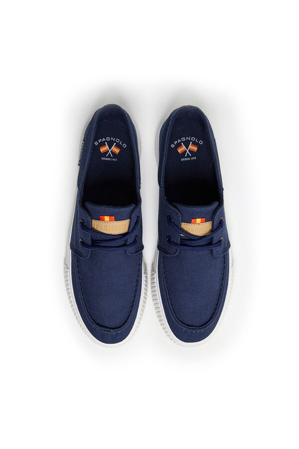 Spagnolo Canvas leisure sneaker Navy