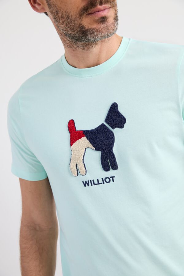 Williot Camiseta Doggy Turquesa