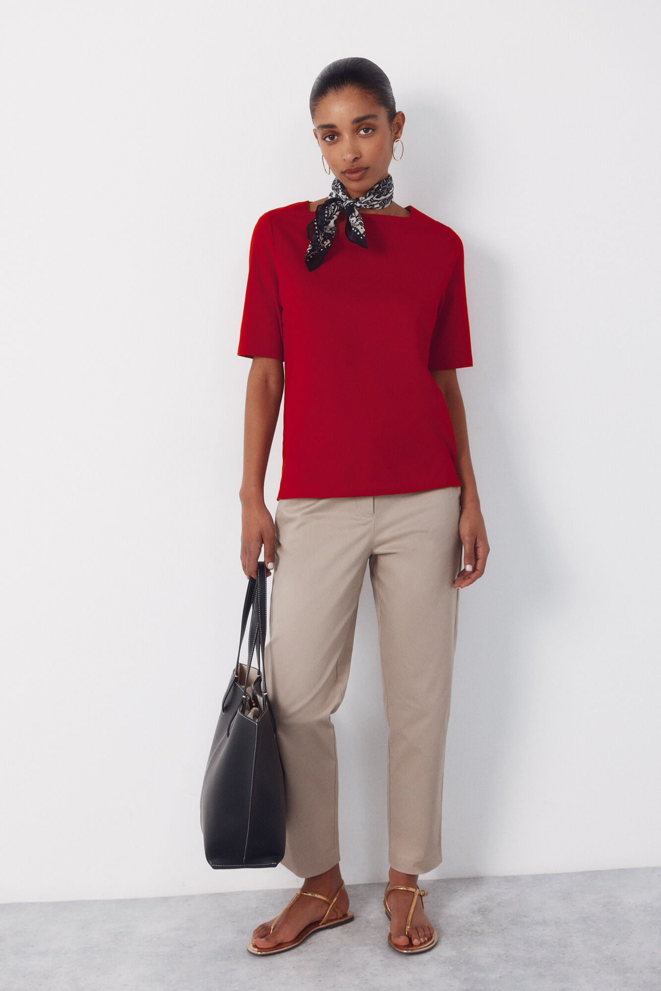 Cortefiel Boat neck t-shirt