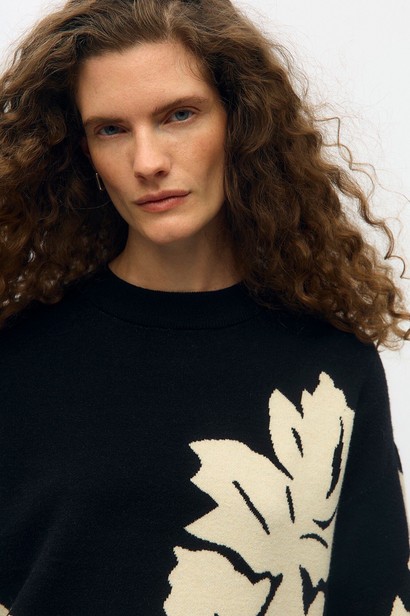 Object Camisola de malha estampada