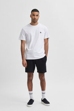 Cortefiel Short-sleeved t-shirt  White