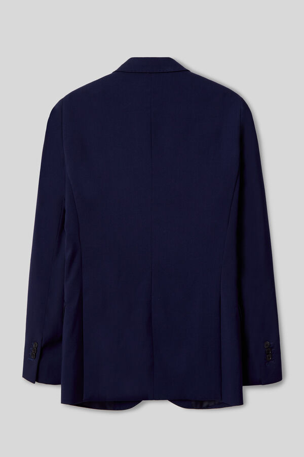 Cortefiel Mid-blue essential suit blazer Navy