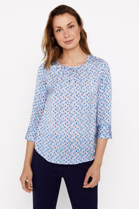 Cortefiel Sustainable blouse Printed white