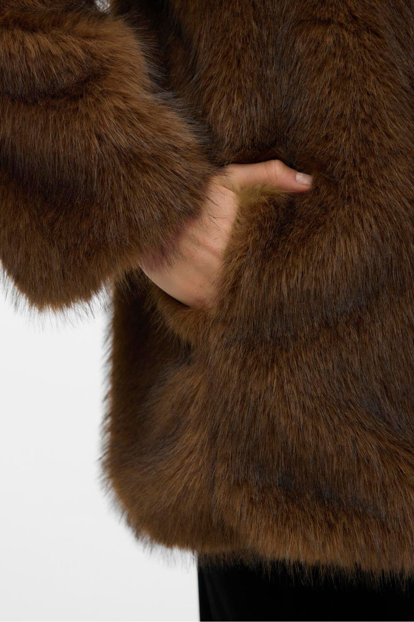 Vero Moda Sobretudo de pele 