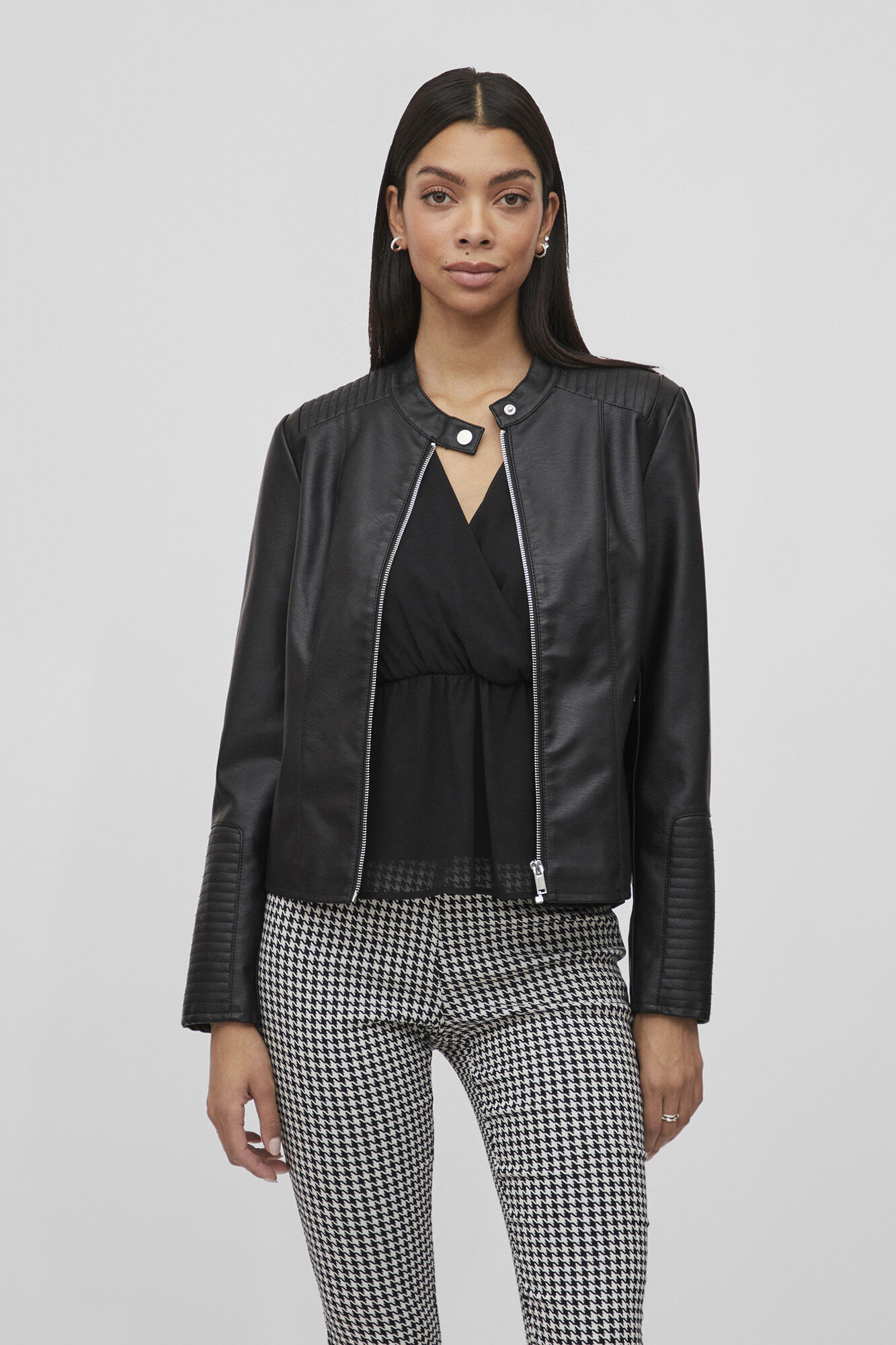 Casaco biker mulher clearance