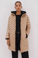 Cortefiel Reversible thermolite® anorak Beige