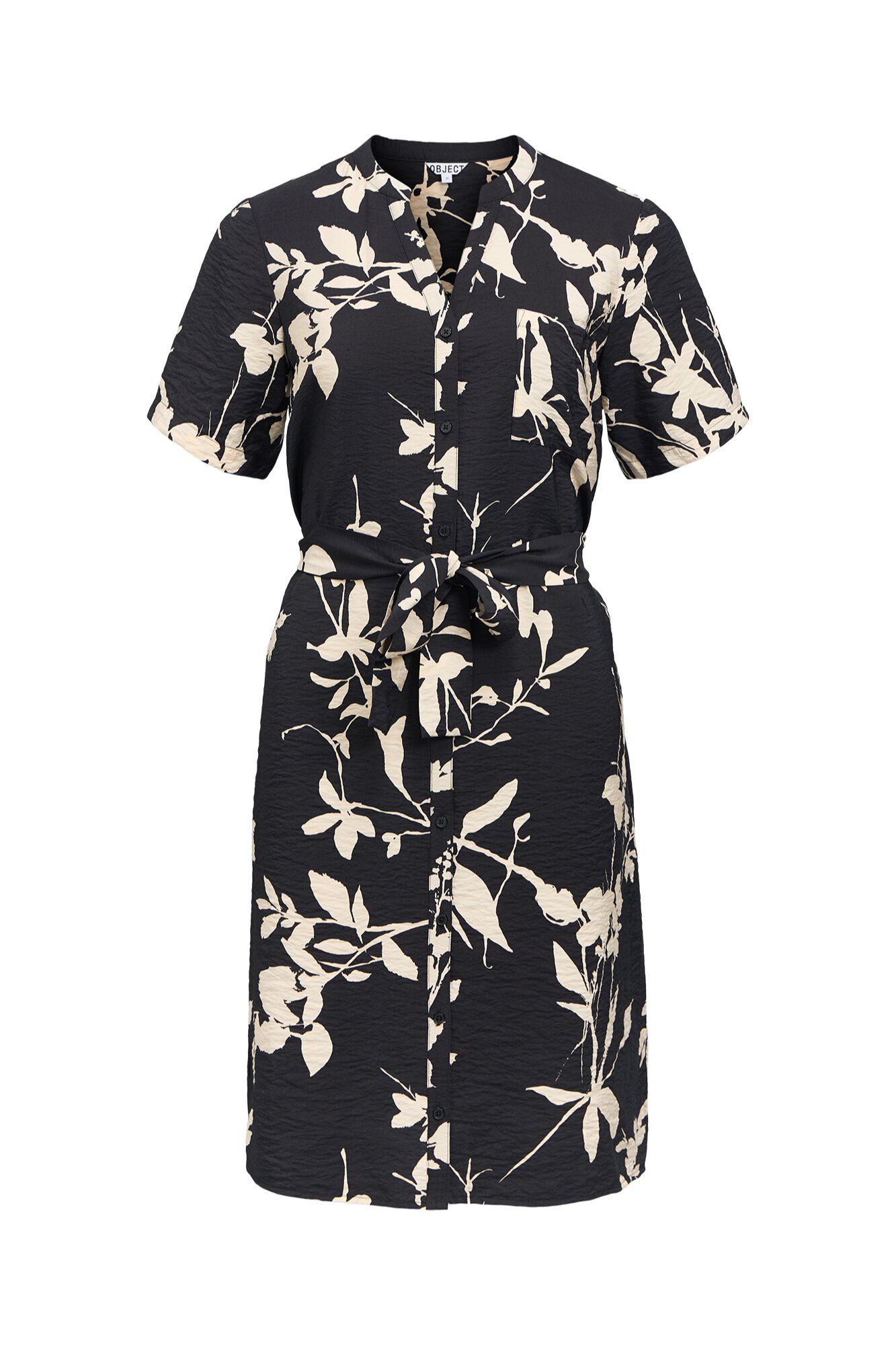 Object Vestido curto estampado