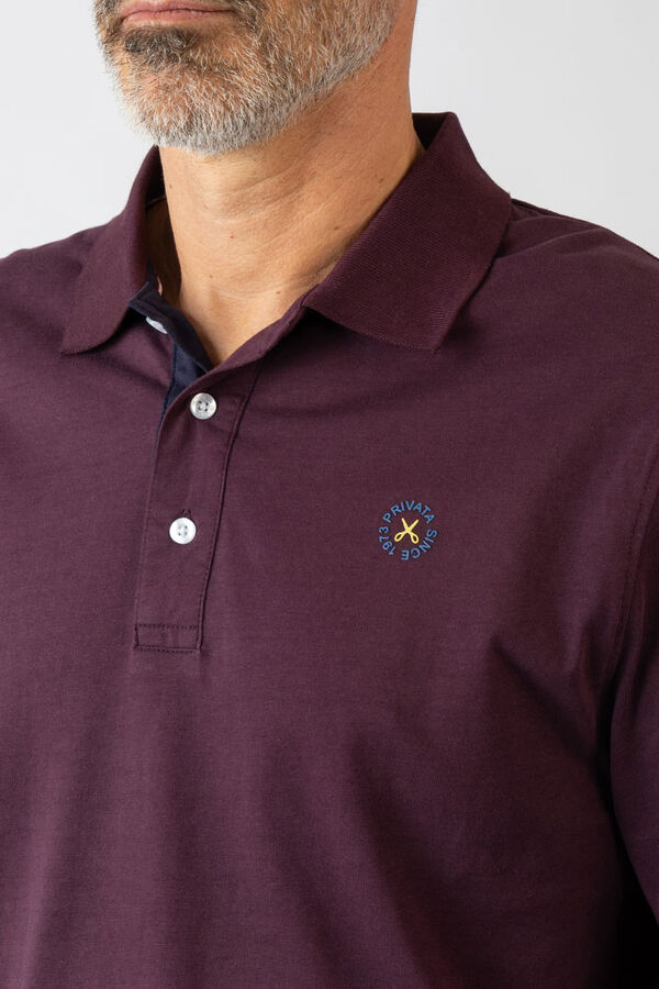Privata Polo básica de manga comprida Granada