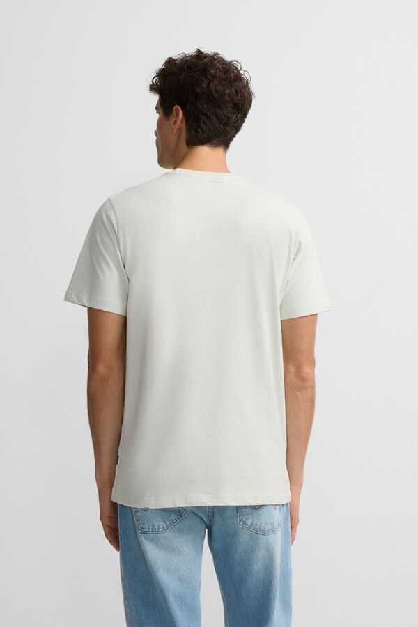 Silbon Camiseta com mini logo Verde