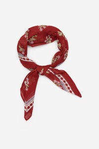 Cortefiel Botanical print bandana