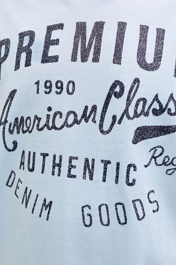 Jack & Jones Cotton regular fit T-shirt Blue