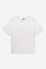 OOTO Camiseta básica con bordado avión OOTO Gris