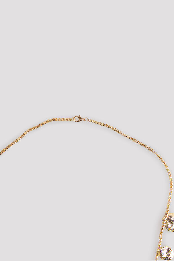 Cortefiel Coin long necklace Gold