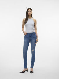 Cortefiel Skinny jeans Blue