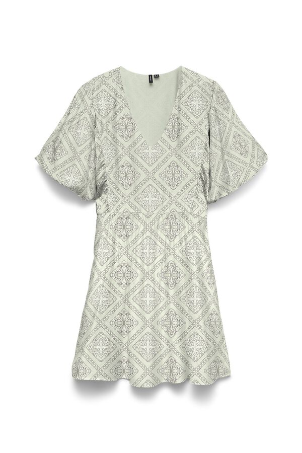 Vero Moda Vestido curto estampado Verde