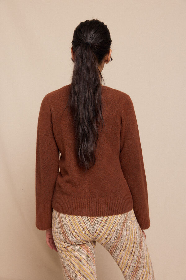 Slowlove Chaqueta punto Marrón
