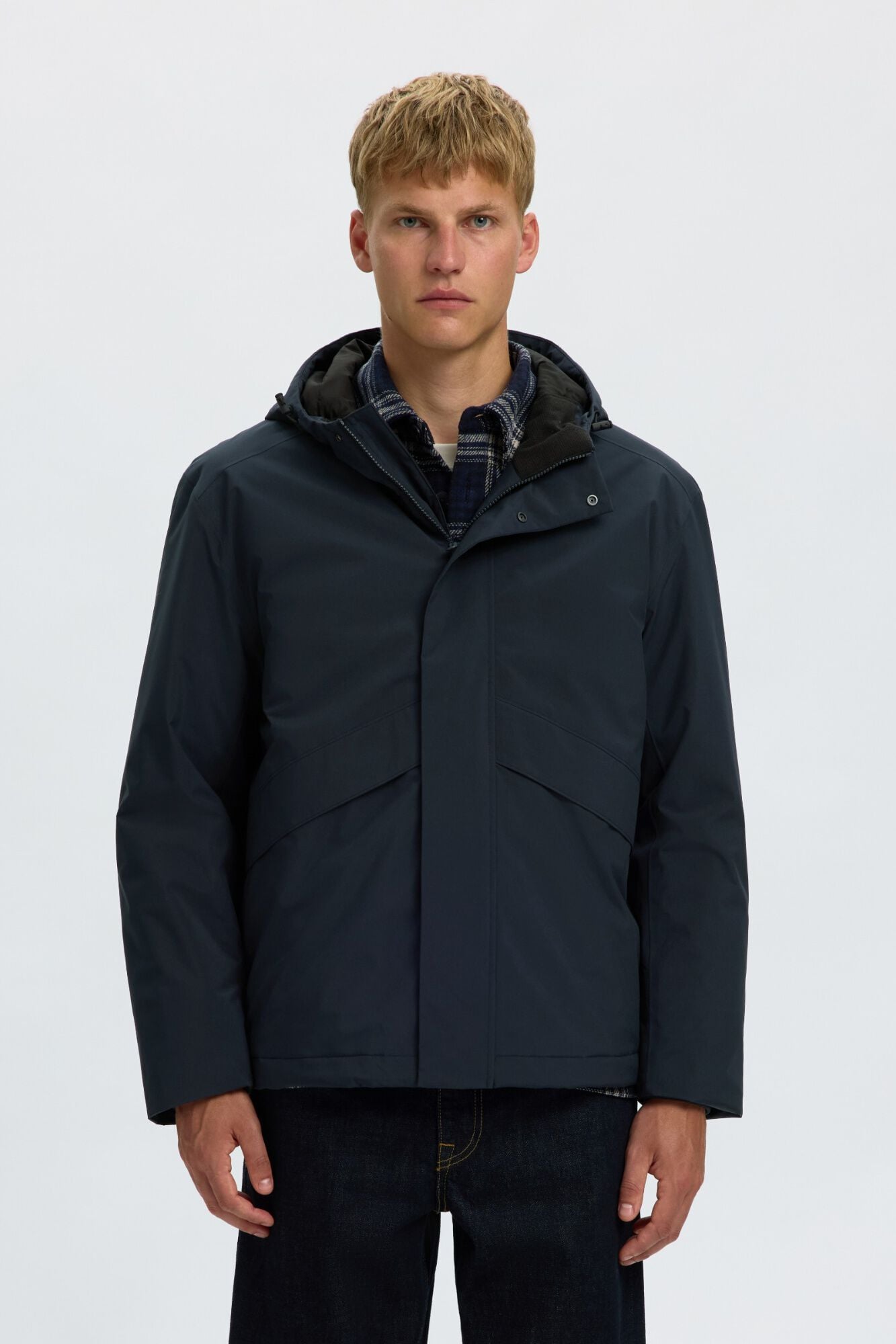 Selected Parka t&eacute;cnica imperme&aacute;vel
