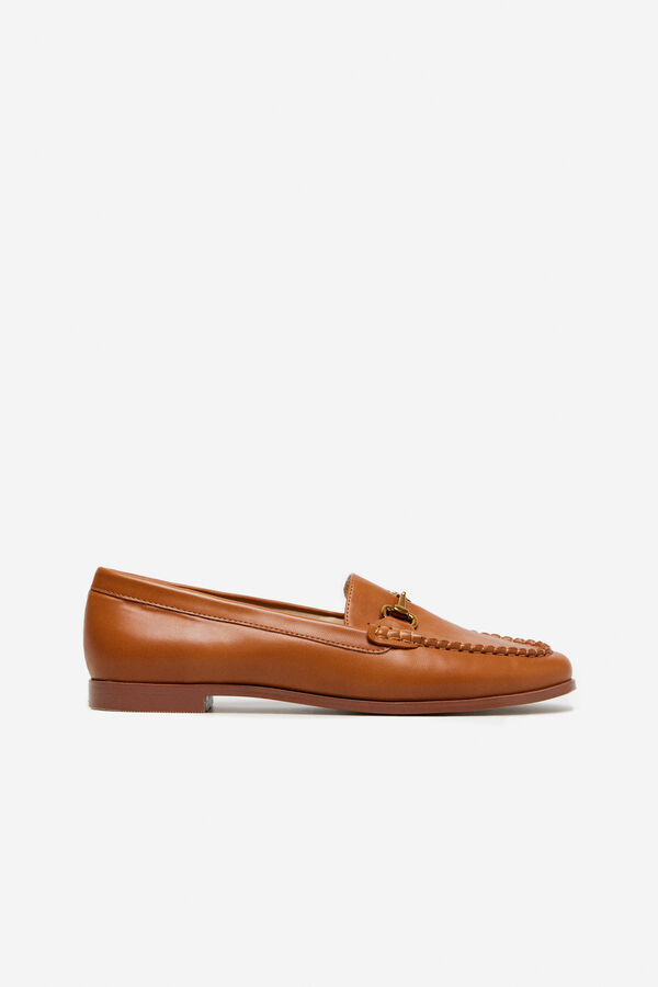 Cortefiel Chain loafer Nude
