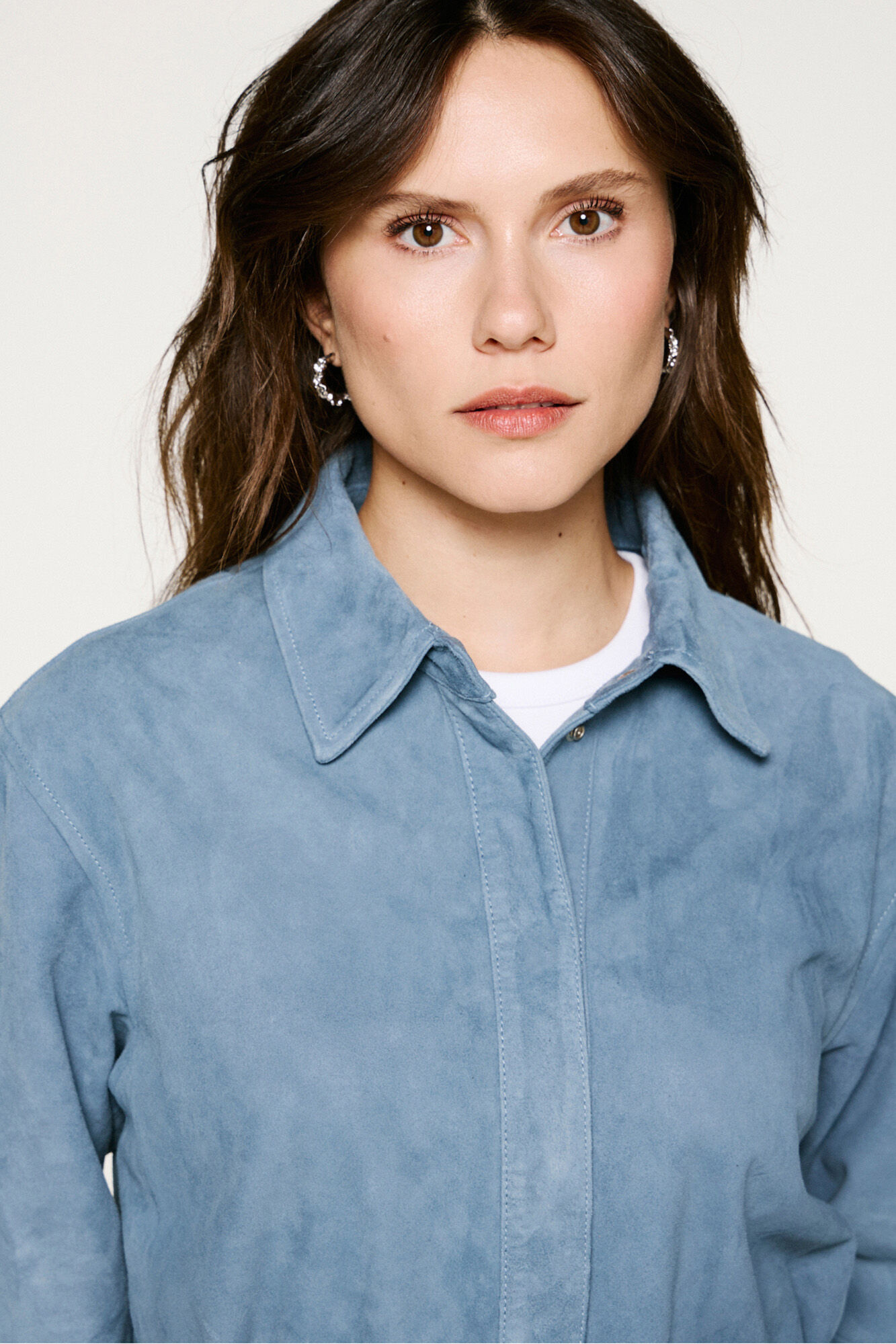 Selected Casaco 100% em pele de cabra