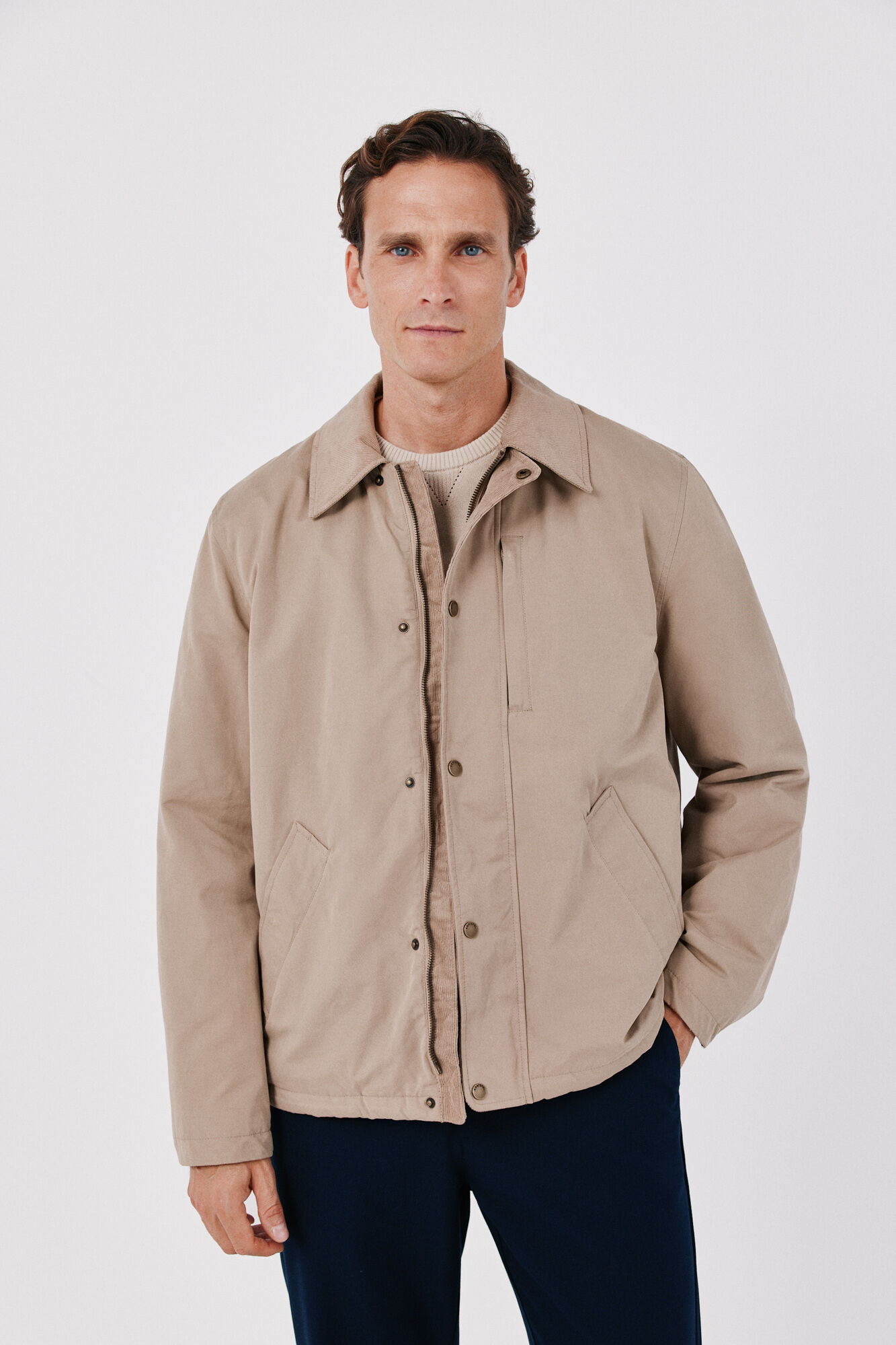 Cortefiel Heritage style combination jacket