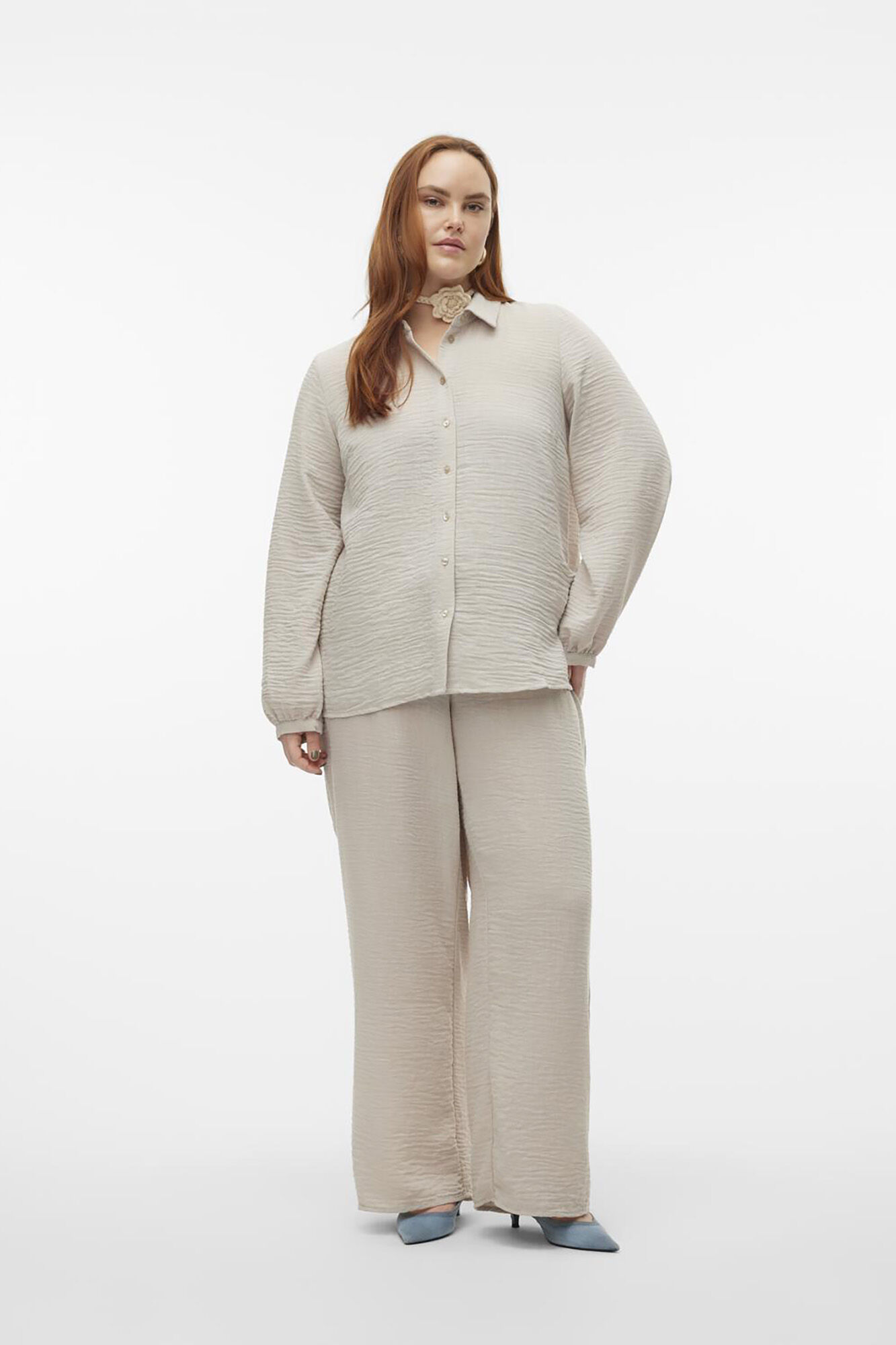 Linen plus size trousers clearance
