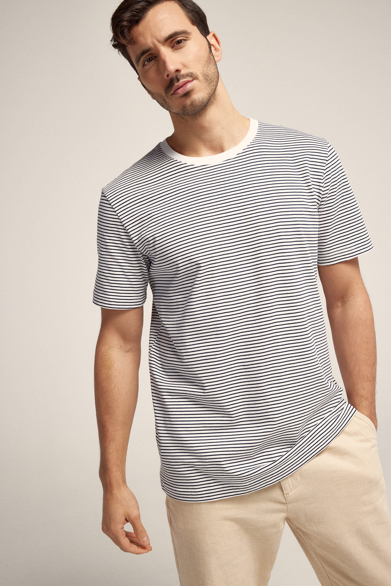 Camisetas cuello on sale perkins hombre