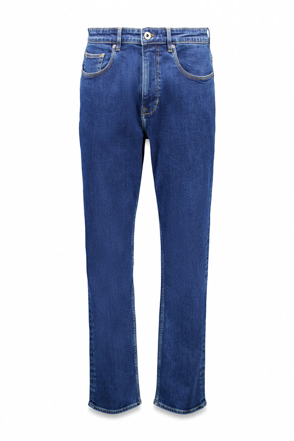 Cortefiel Straight-fit jeans Blue