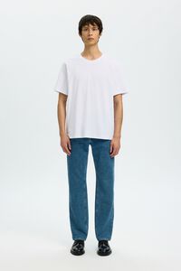 Selected T-shirt manga curta b&aacute;sica