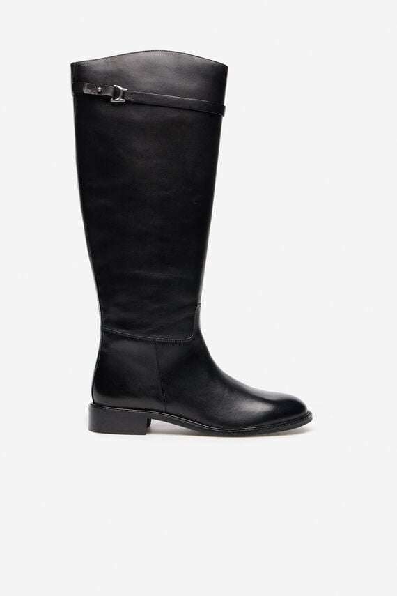 Bota hípica piel